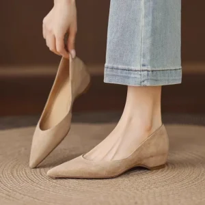 Escarpin Flat Beige
