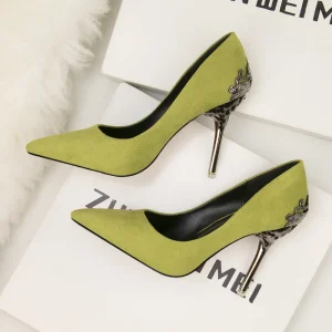 Escarpin Spring Vert