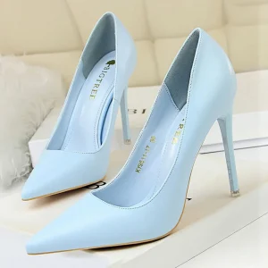 Escarpin Fashion Bleu