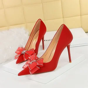 Escarpin Western Rouge