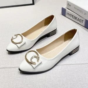 Escarpin Casual Elegant Blanc
